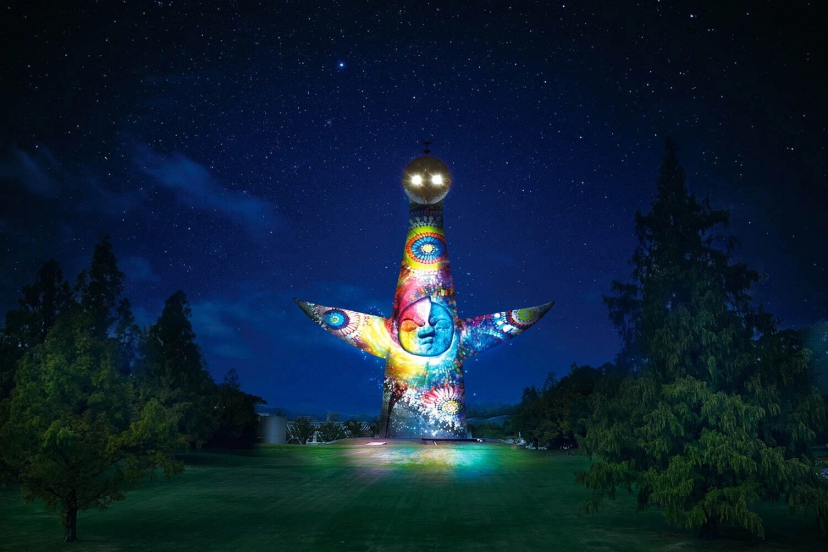 万博記念公園聖誕節燈飾