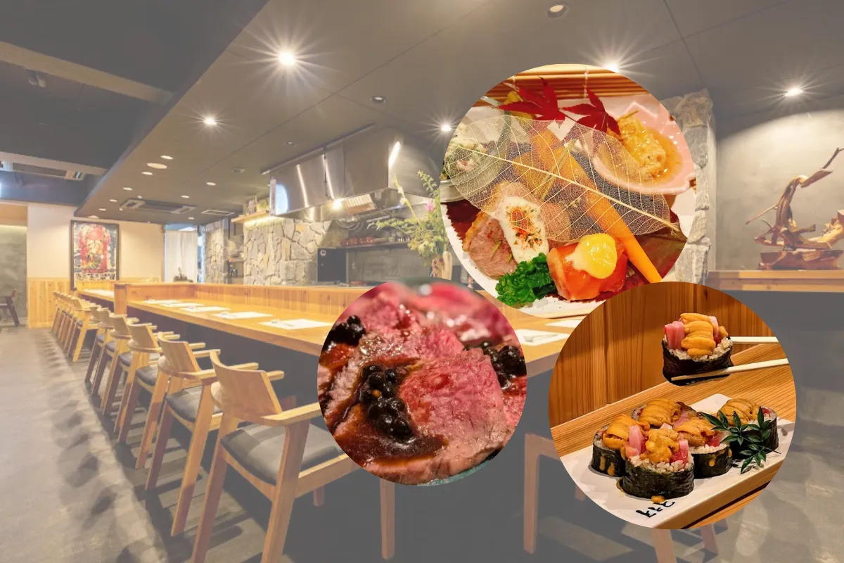 心齋橋美食Sakana to Sumi to Teppan to Tototo  （Fish, charcoal and iron plate Tototo）  