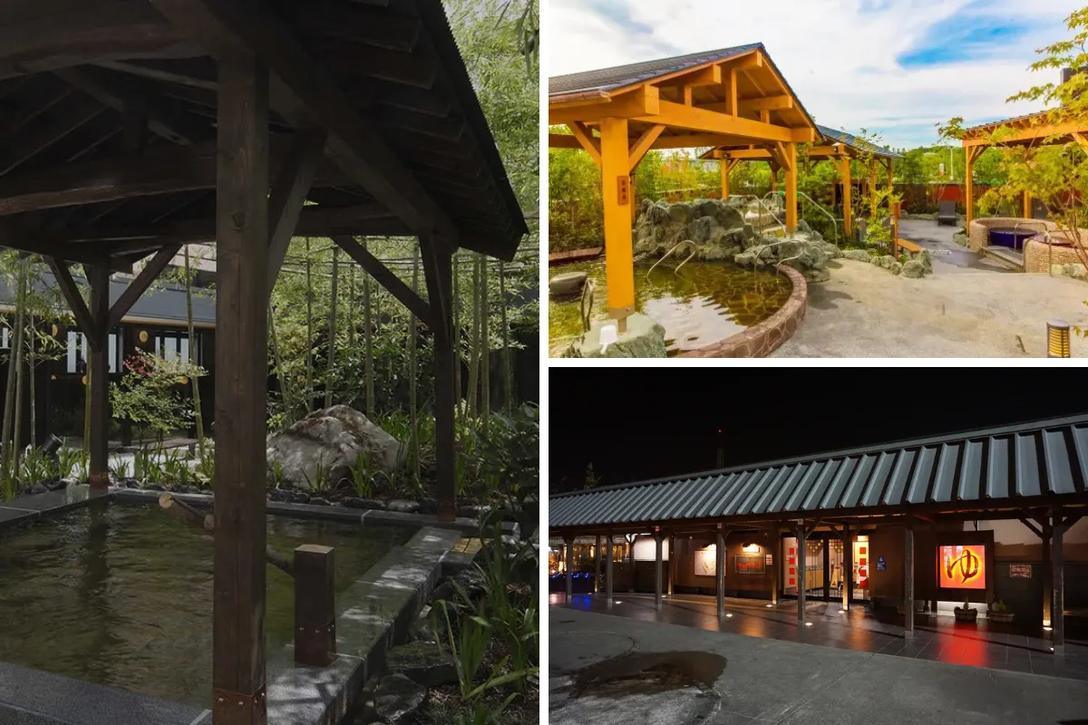 天然露天溫泉 住之江