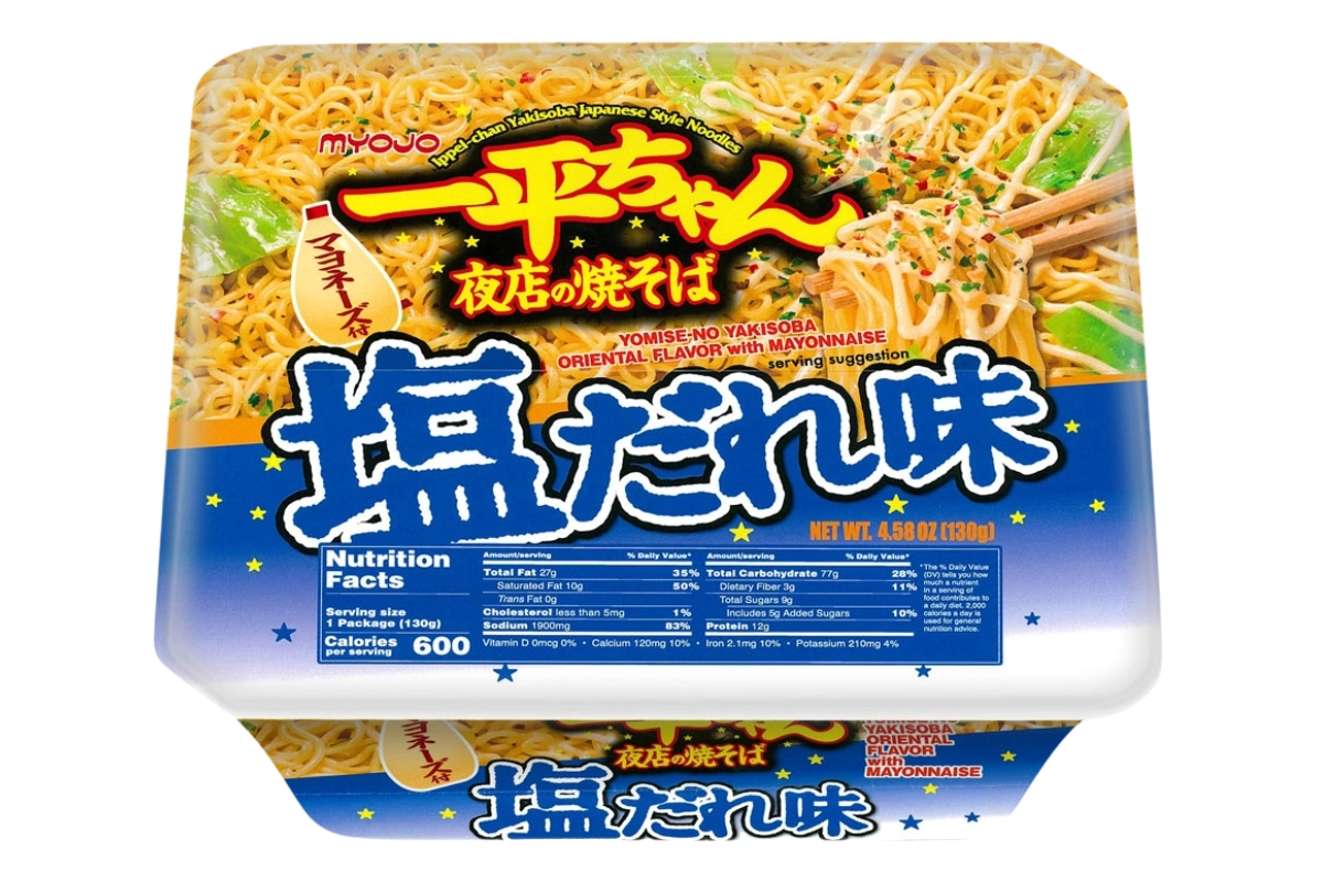 一平夜店炒麵鹽味口味