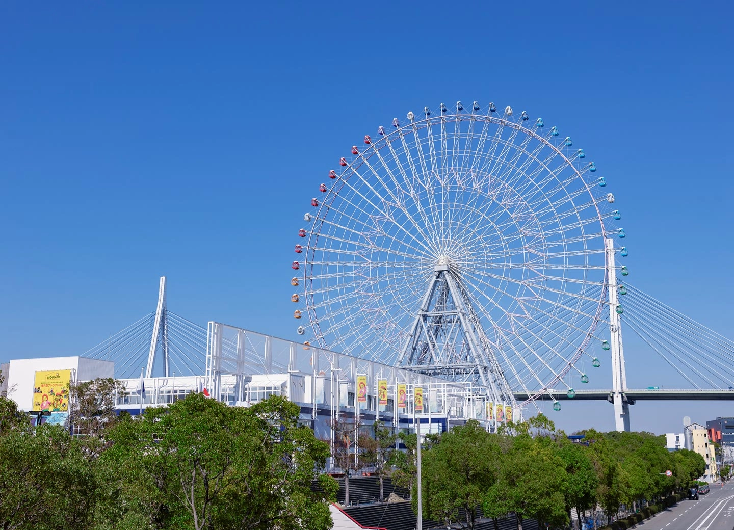 大阪弁天町民宿｜推薦景點｜天保山大觀覽車 Tempozan Giant Ferris Wheel （摩天輪）