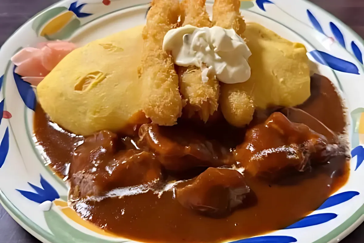 心齋橋美食北極星蛋包飯    