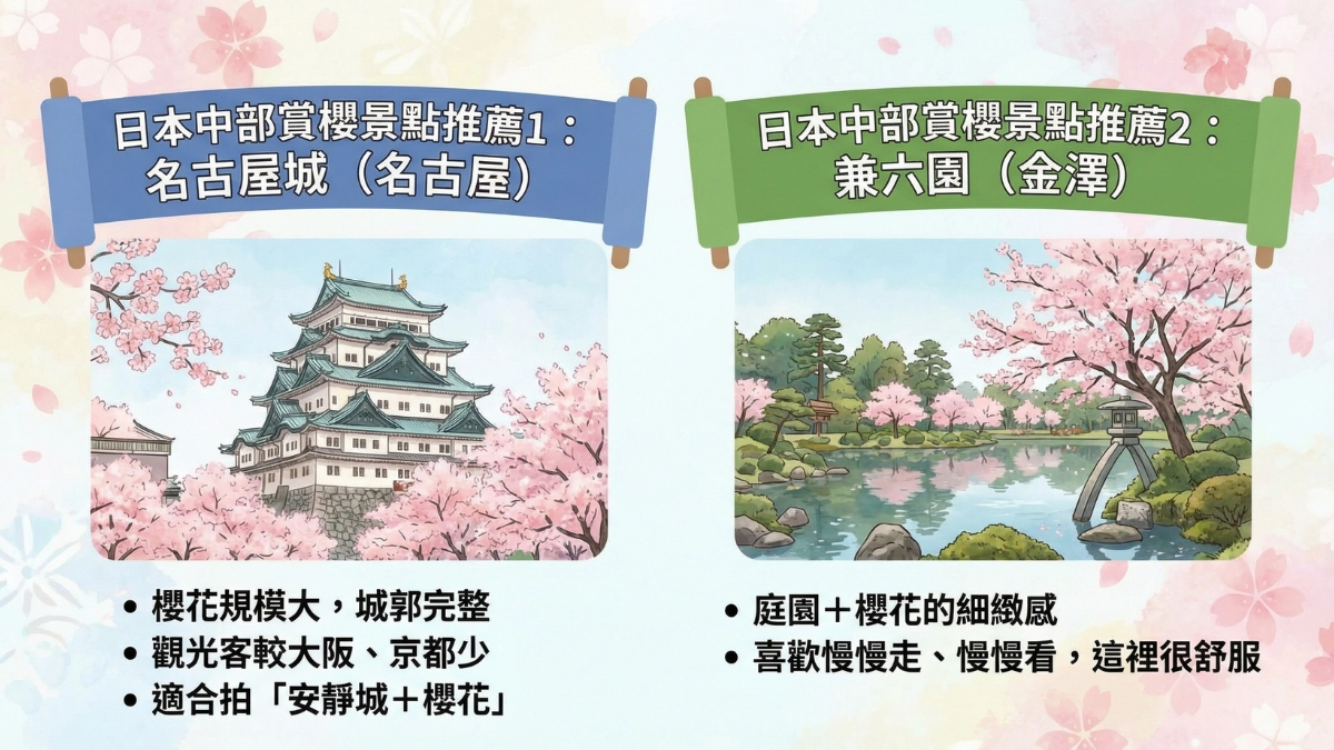 日本中部賞櫻景點推薦