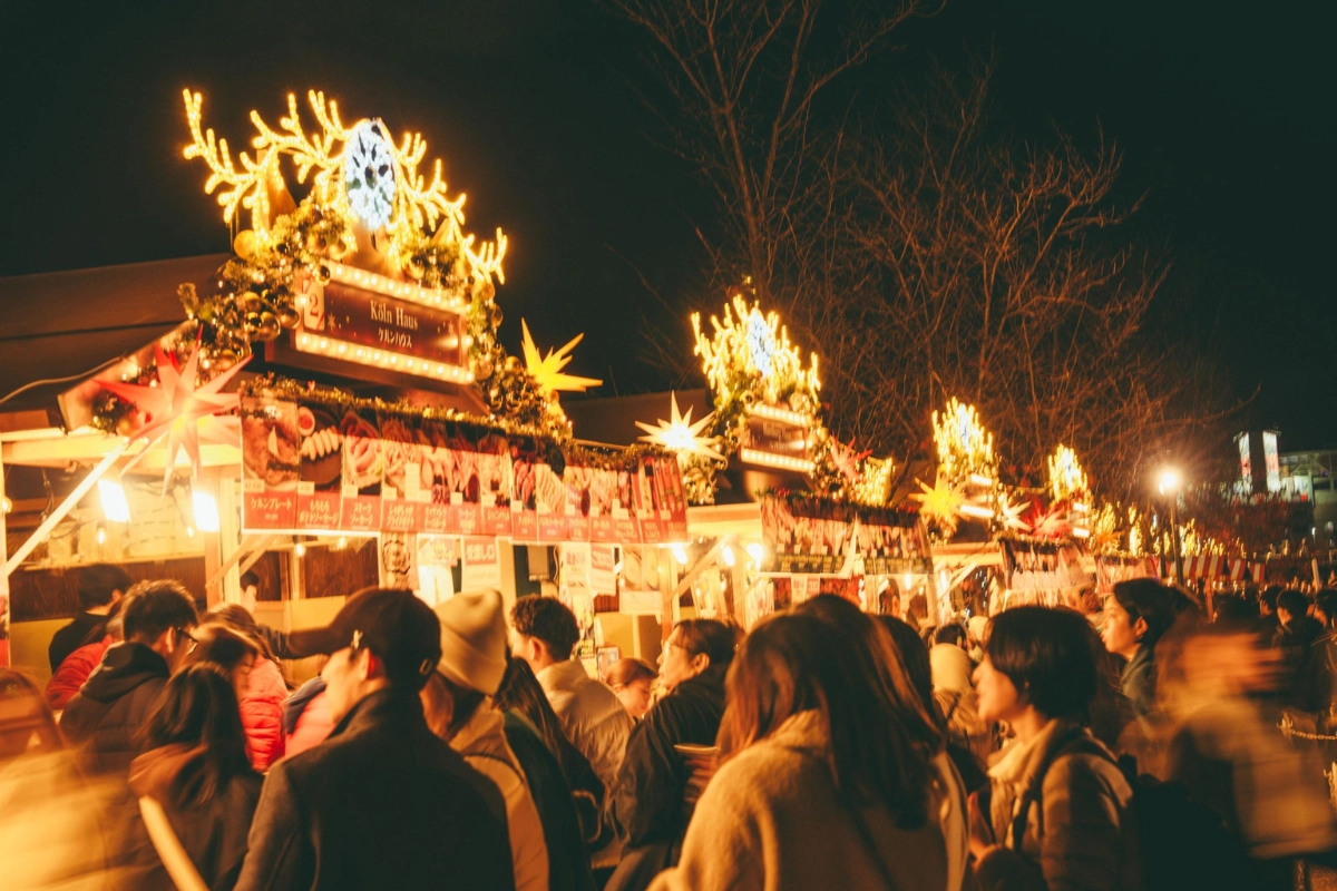天王寺公園 TEN-SHIBA 聖誕市集結合外國氛圍