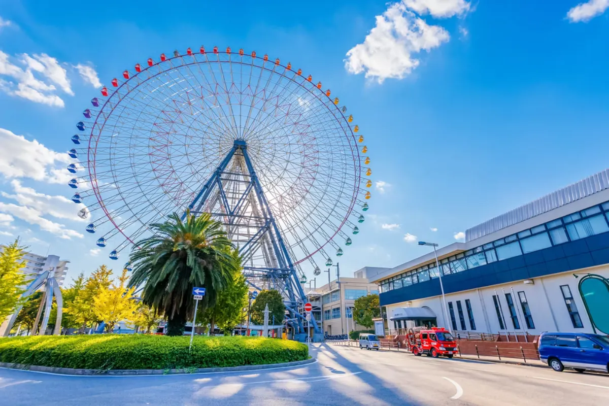 大阪周邊景點:天保山大摩天輪