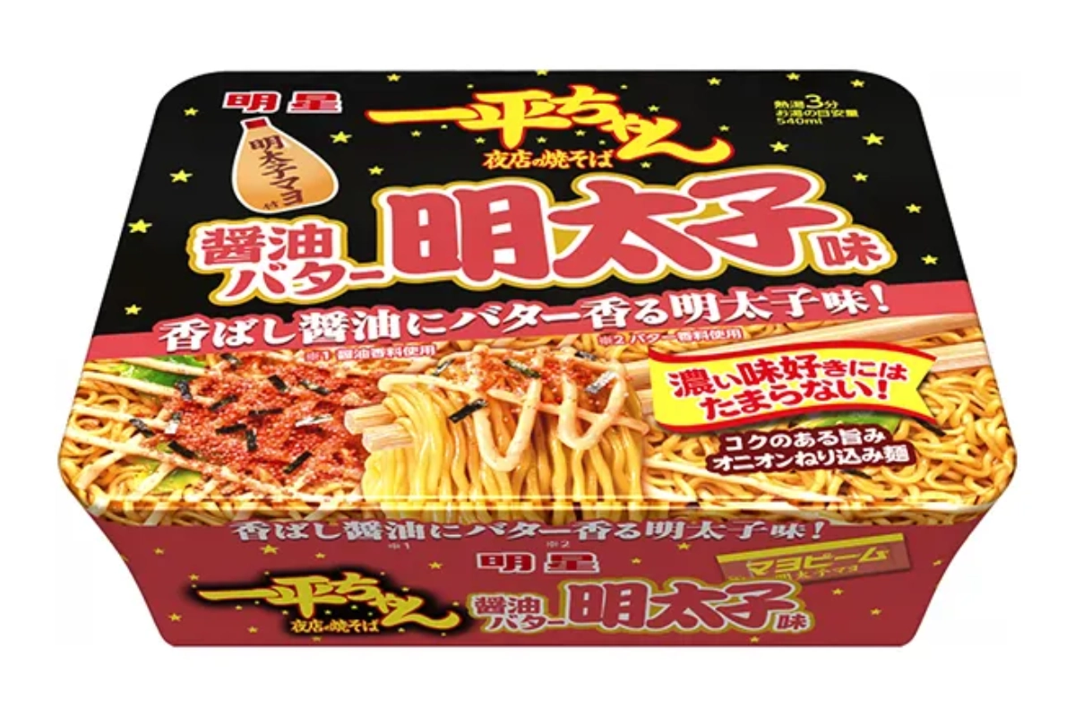 一平夜店炒麵醬燒奶油明太子口味