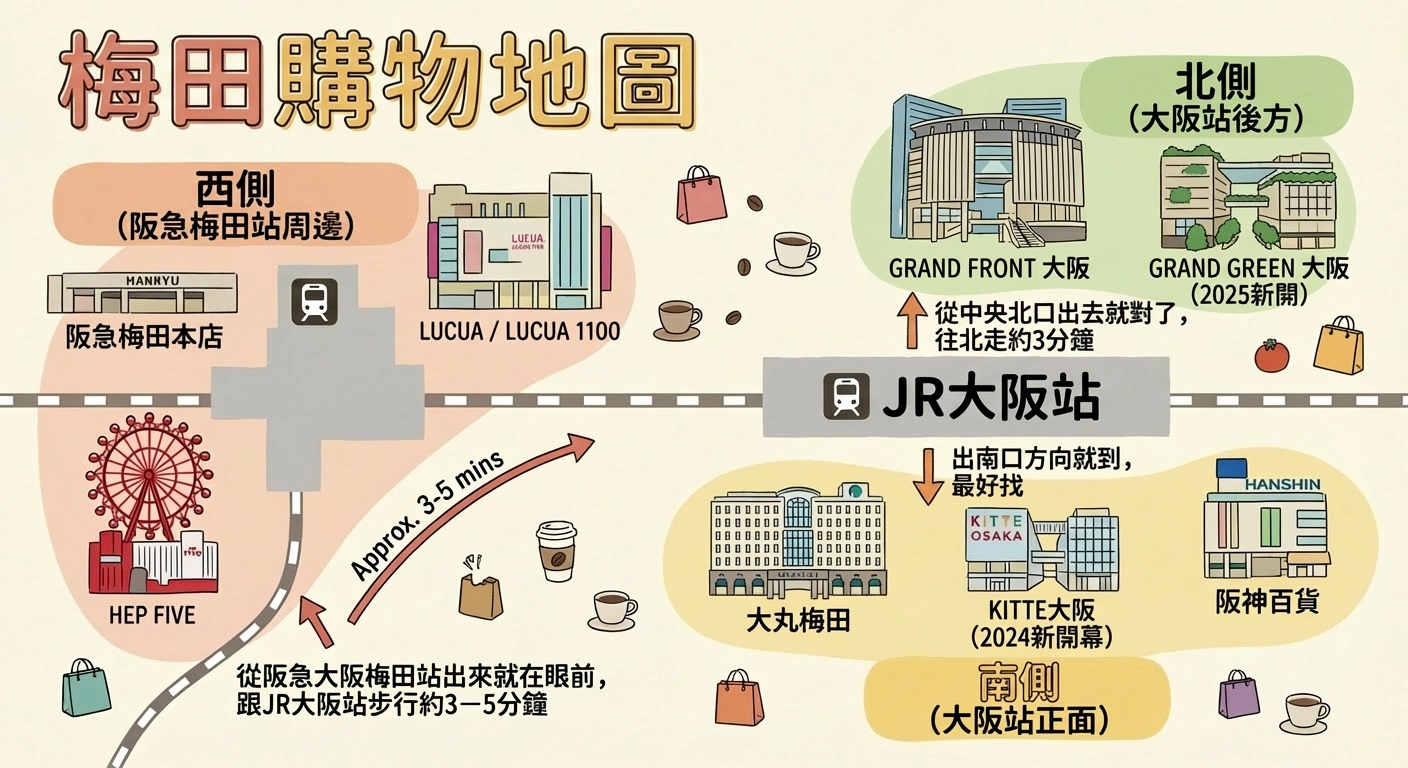 梅田購物區