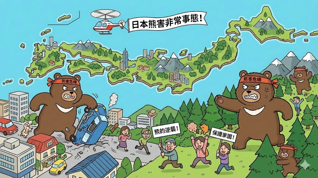 日本熊害是前往日本的旅客不可忽視的風險