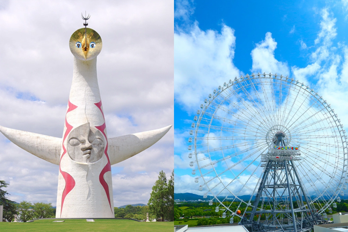 大阪週遊卡景點：僅限單軌電車版本可用區域