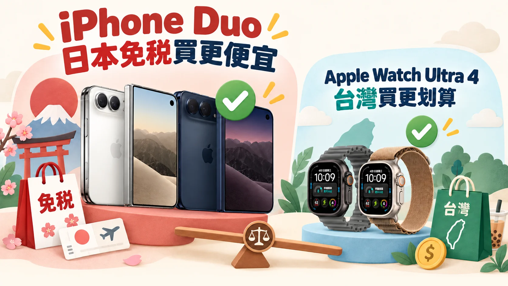 iPhone Duoy在日本買比在台灣買划算