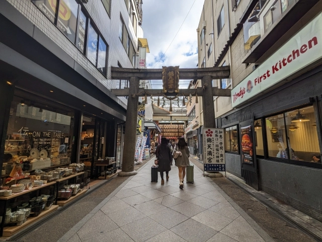 天滿市場街道