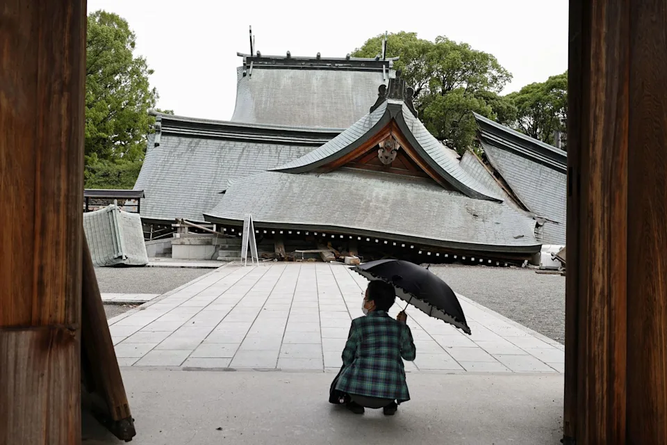 八代神社嚴重毀損