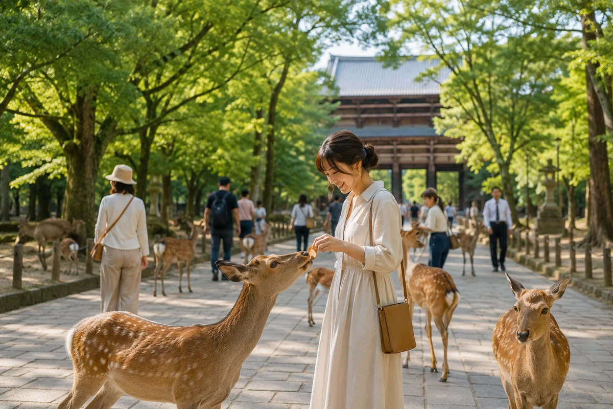 日本哪裡好玩？日本旅遊推薦城市奈良