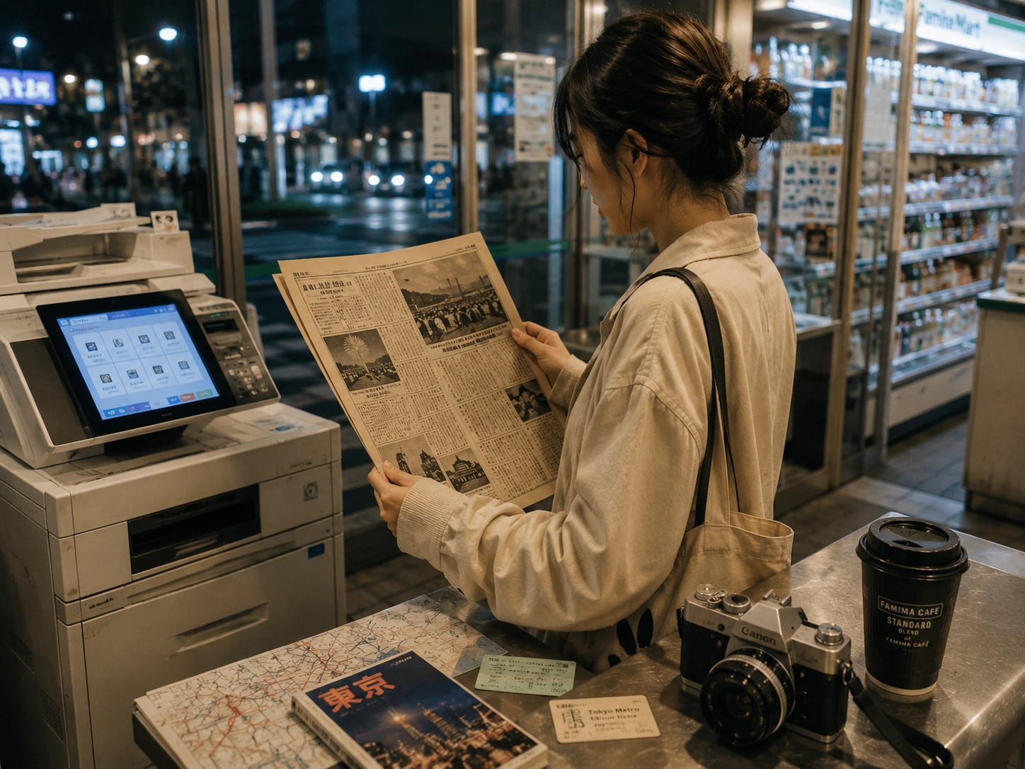 日本生日報紙是熱門的紀念品
