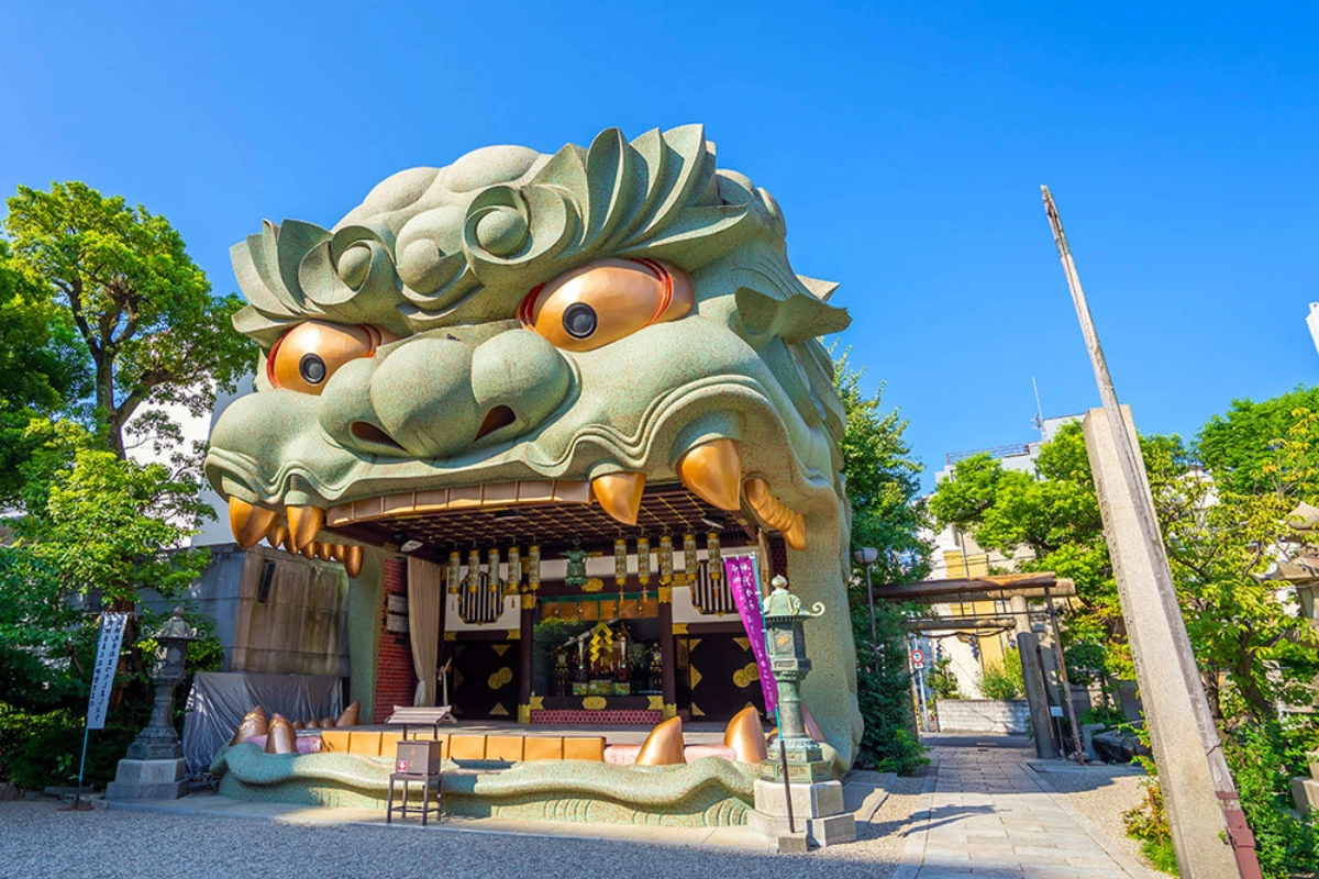 難波八阪神社:住難波最容易安排的初詣