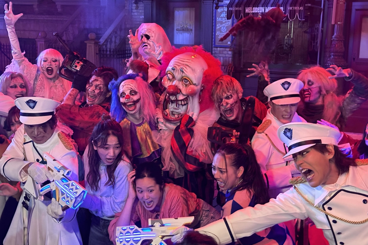 Street Zombies：傍晚後園區突然不是原本的USJ