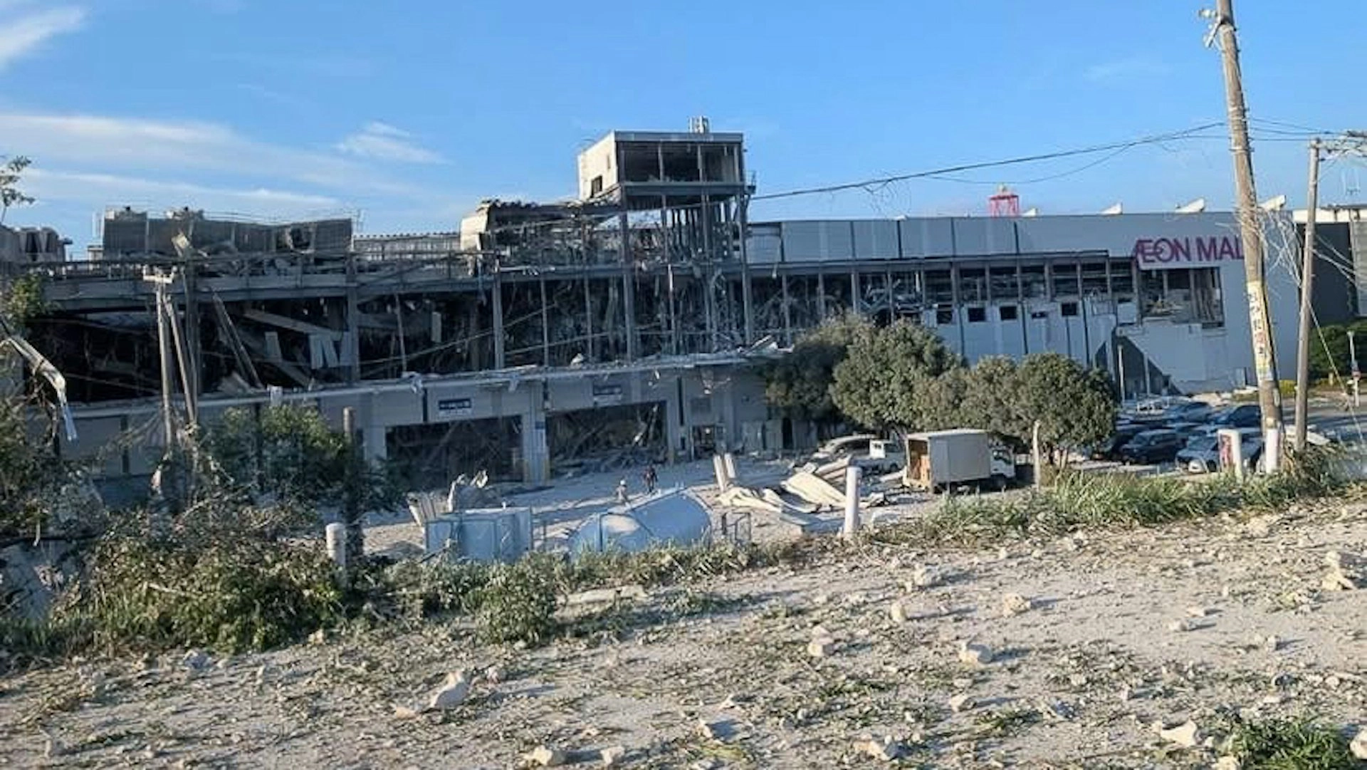 永旺夢樂城熊本爆炸,因此不建議旅客前往
