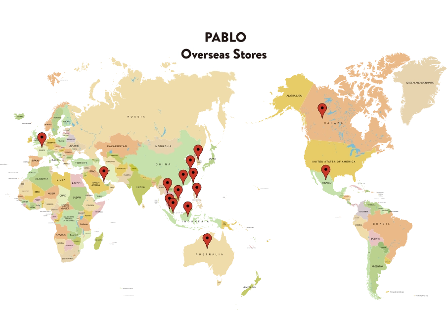 沒有去大阪也能吃到 PABLO？海外其實也有不少據點！