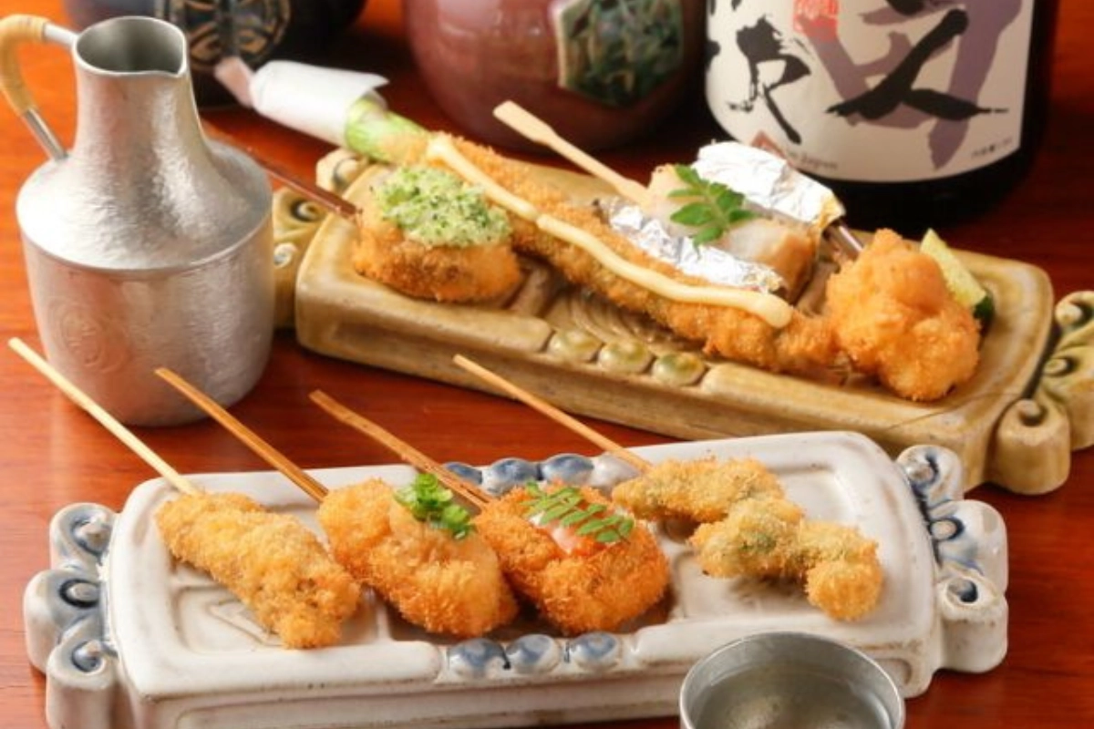 大阪串炸是大阪必吃美食