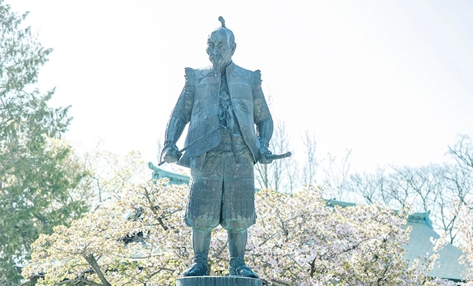 豐臣秀吉銅像